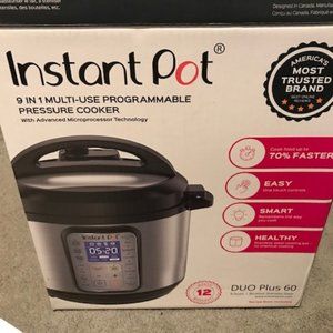 NEW- Insta Pot Duo Plus 60- NEW